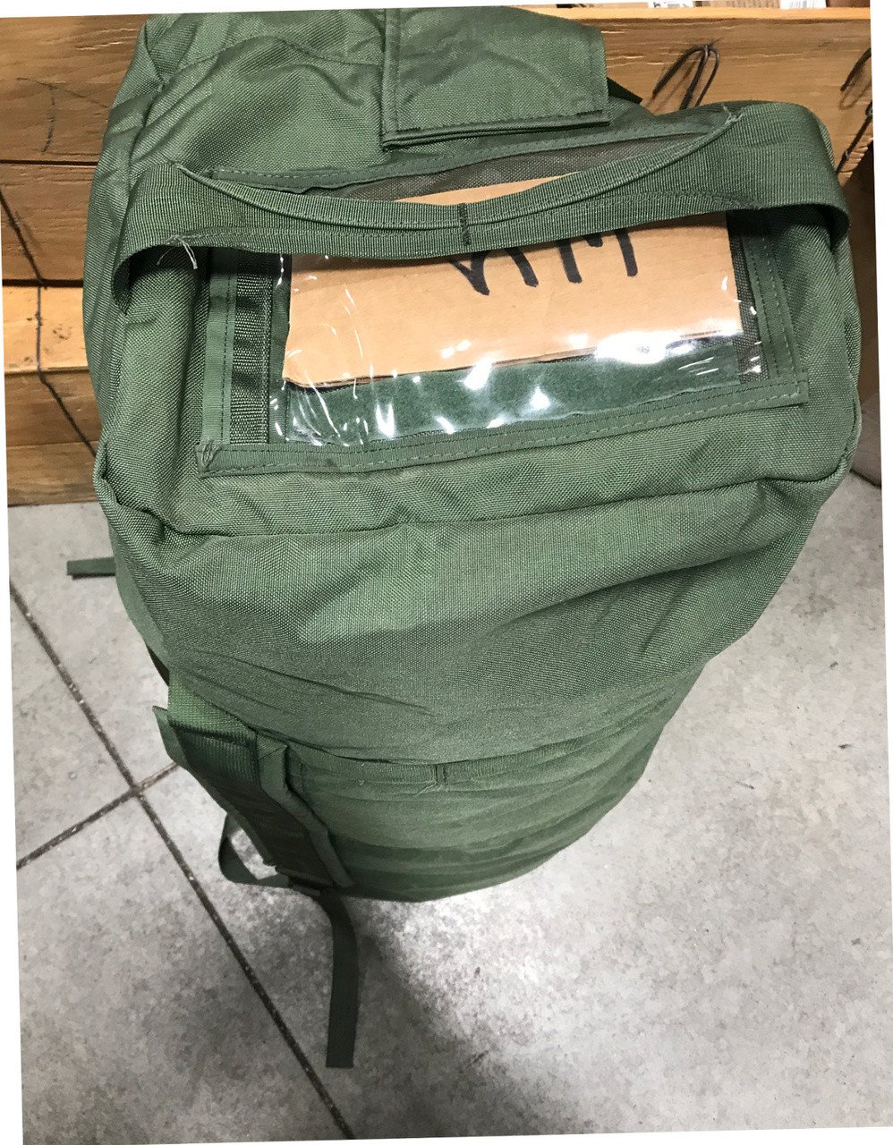 US Military Flight Duffle Bag, Compression Straps