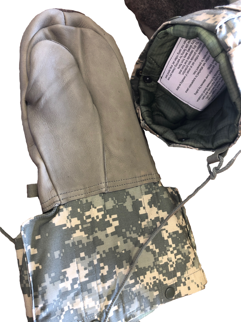 ECW ACU Arctic Mittens Size Medium