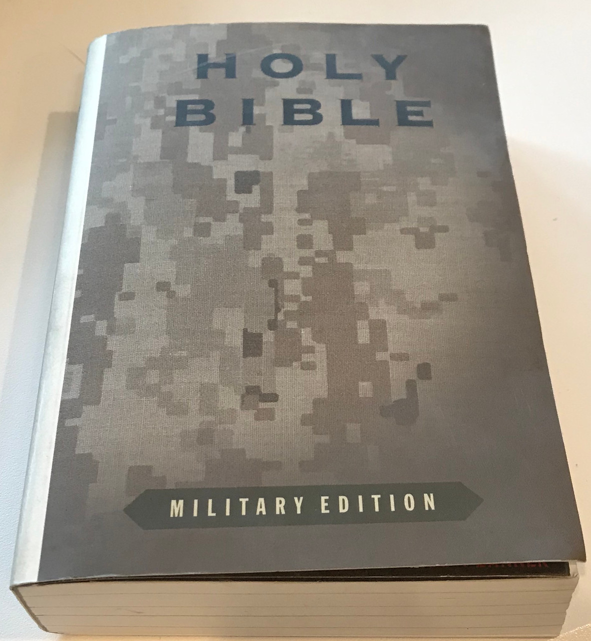 Holy Bible Military Edition Desert Digital