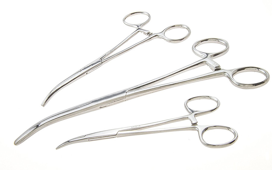 Sona Enterprises 6 Piece Stainless Steel Ultimate Hemostat Set