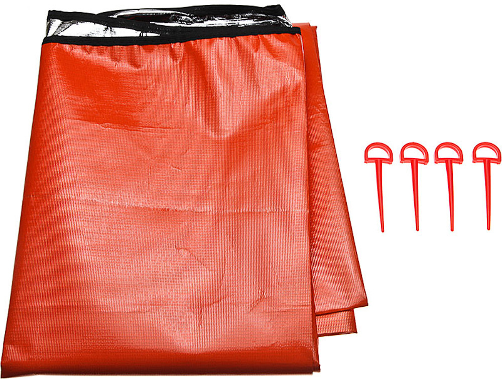Sona Enterprises Extra Thick Double Sided Thermal Reflective Blanket Orange