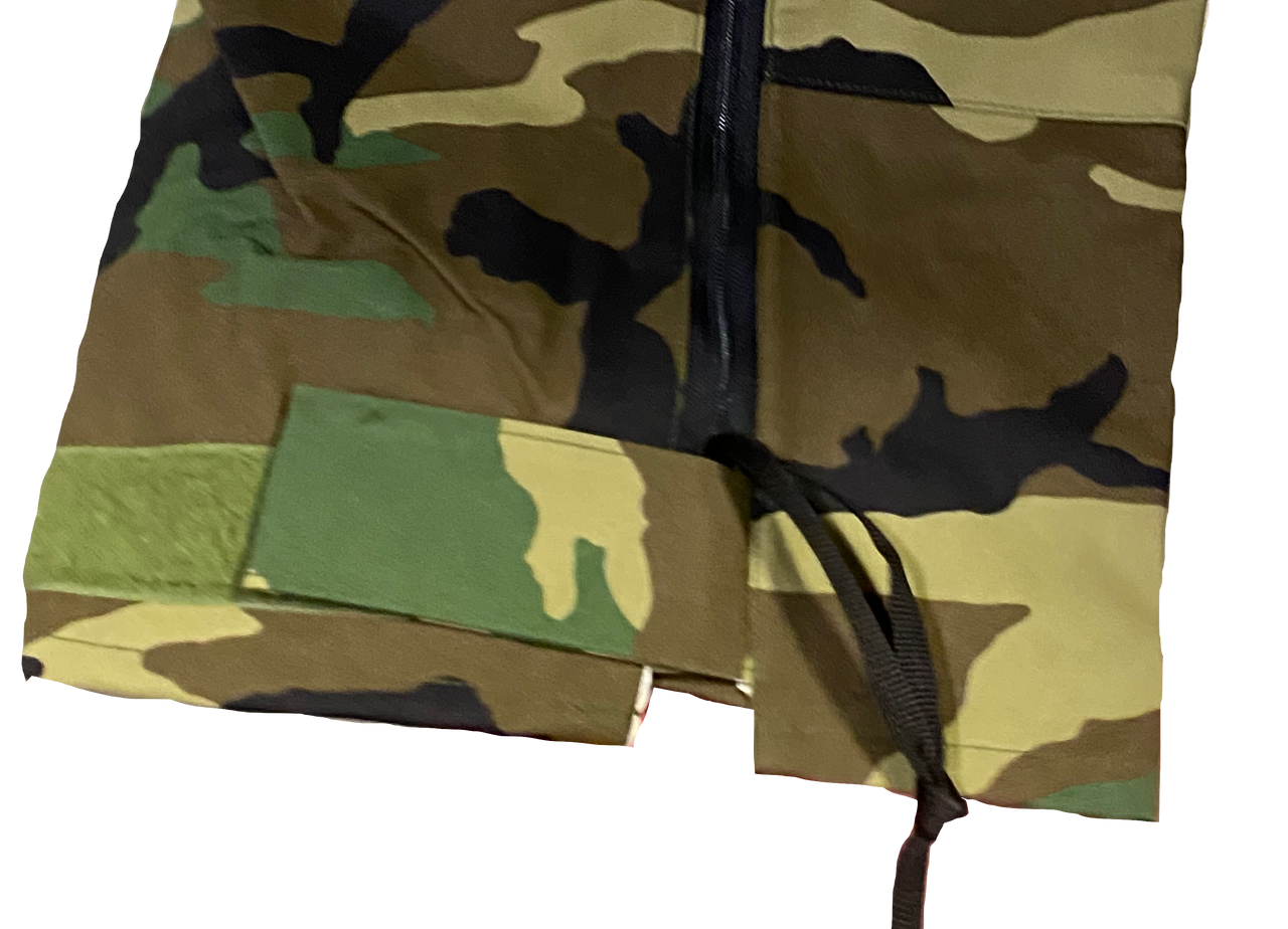 未使用 SMALL REGULAR US ARMY GORE-TEX パンツ 防水 カッパ ウッド