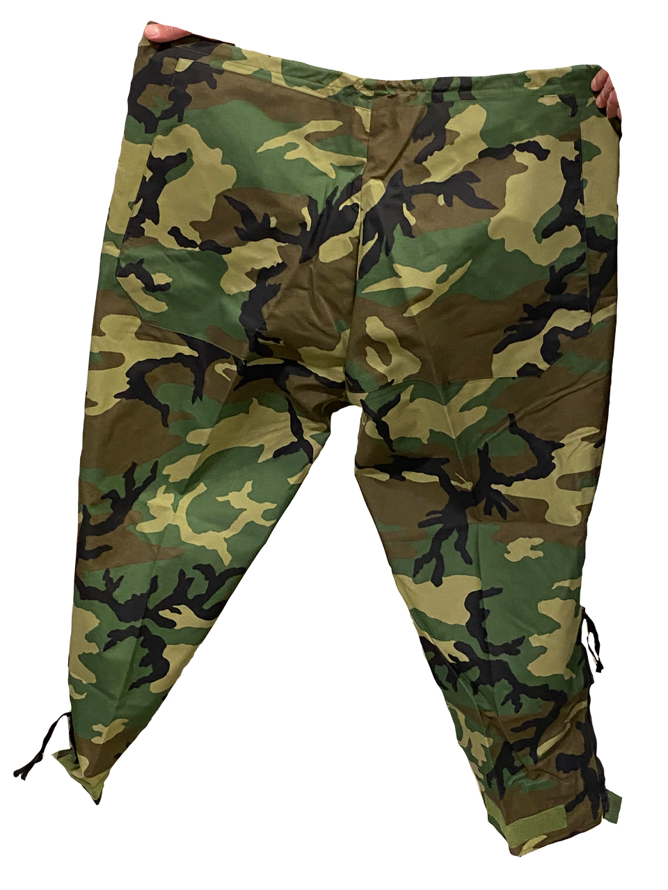 Military Issue ECWCS Level 5 Gore-Tex Over Pants Woodland Small Regular