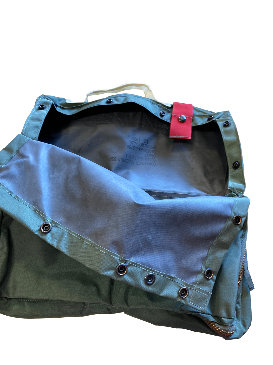 Military Issue Life Raft Equipment Case 