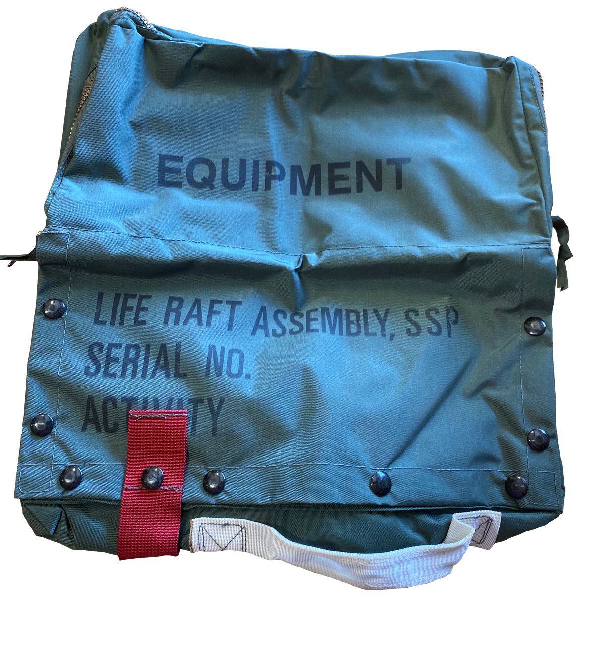 Military Issue Life Raft Equipment Case 