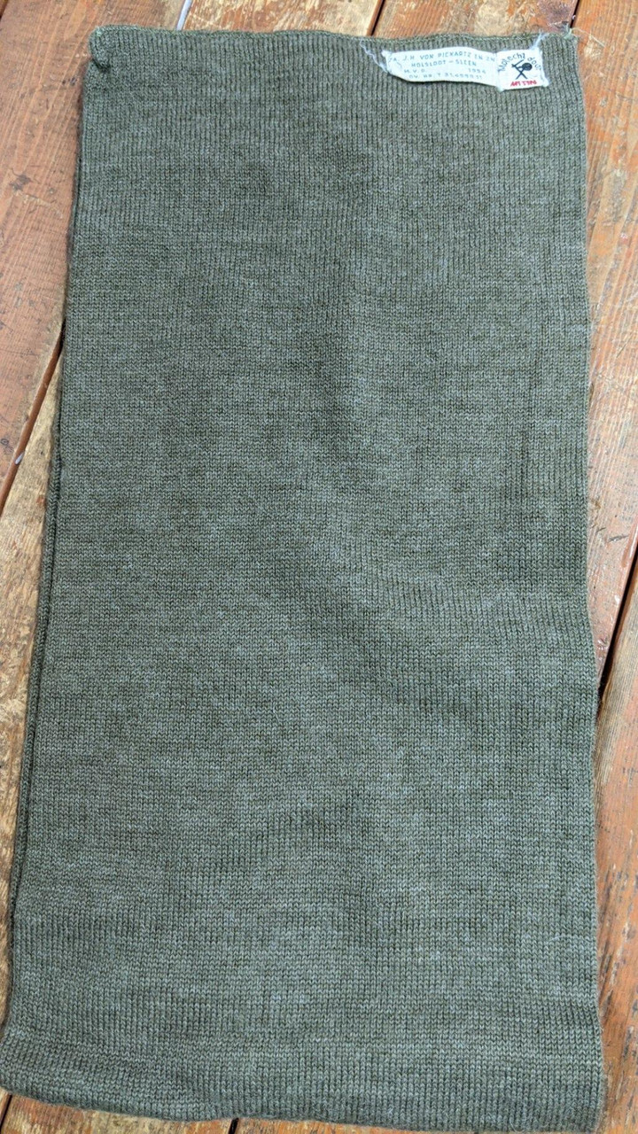 Vintage Dutch Military Wool Scarf