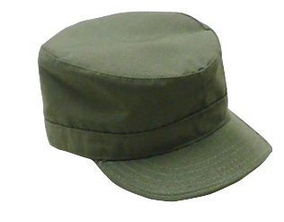 Combat BDU Cap with Map Pocket 2-Ply