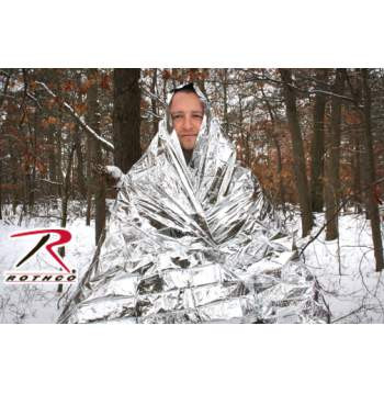 Rothco Polarshield Survival Sleeping Bag - Durable Outdoor Sleeping Bag For Camping & Emergency - View #2