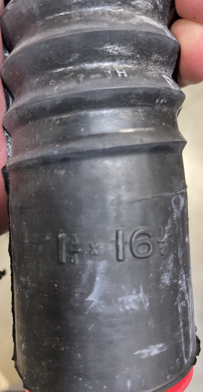 Military Issue Preformed Rubber Hose