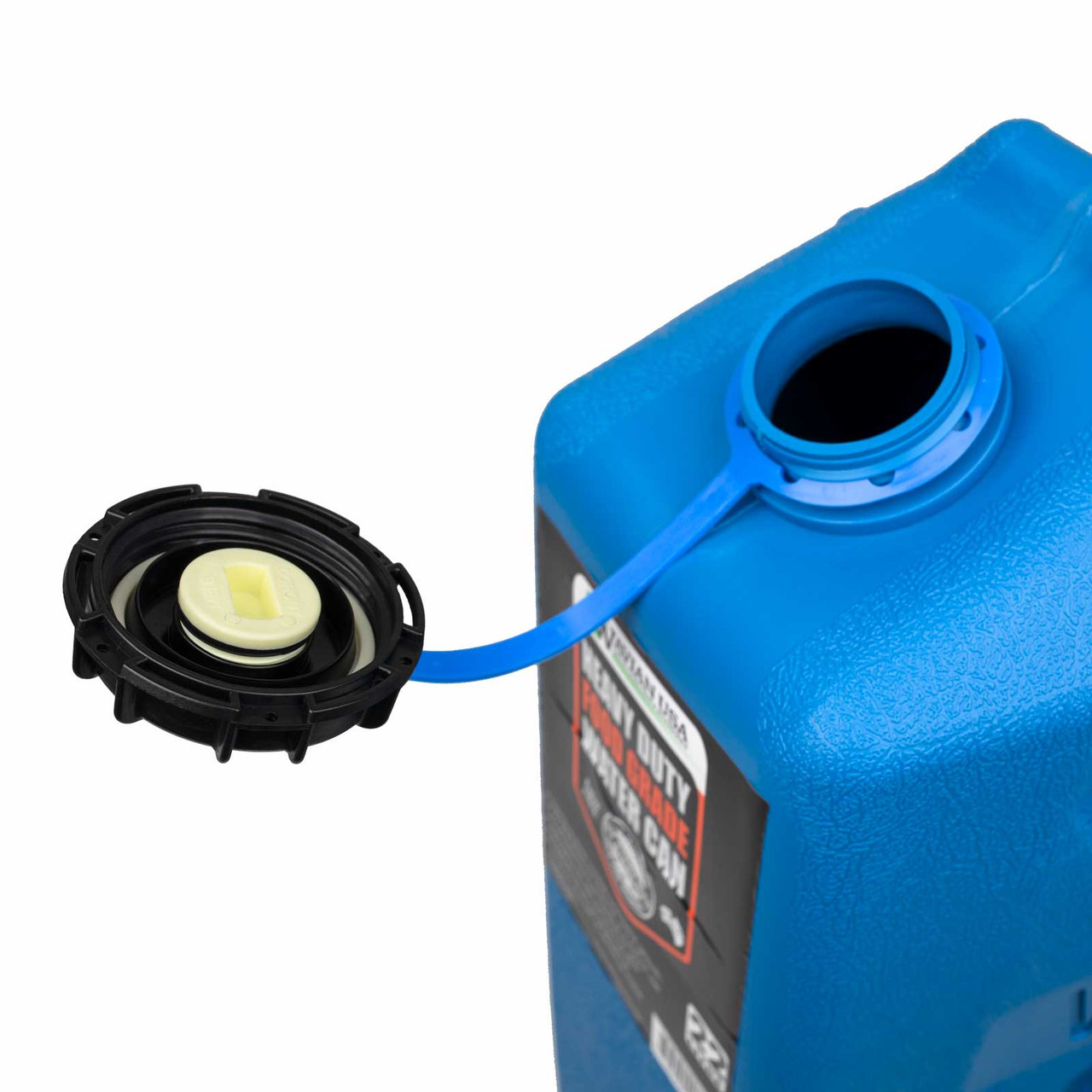 Wavian Water Can — 5 Gallon (22 Liter) Blue - Army Surplus