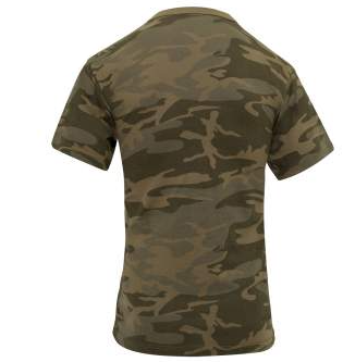 Rothco Colored Camo T-Shirt Coyote Camo