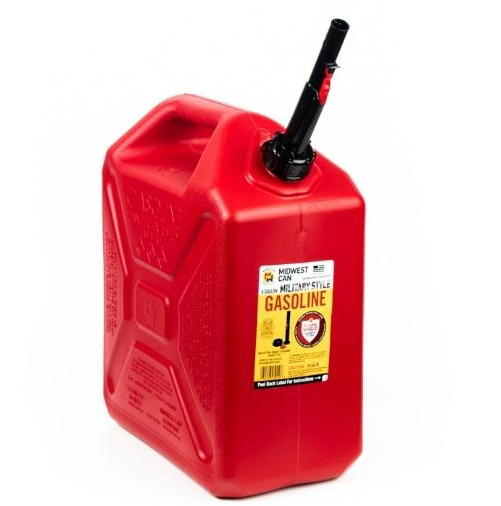 Midwest Can Military Style 5 Gallon Gasoline Can 
