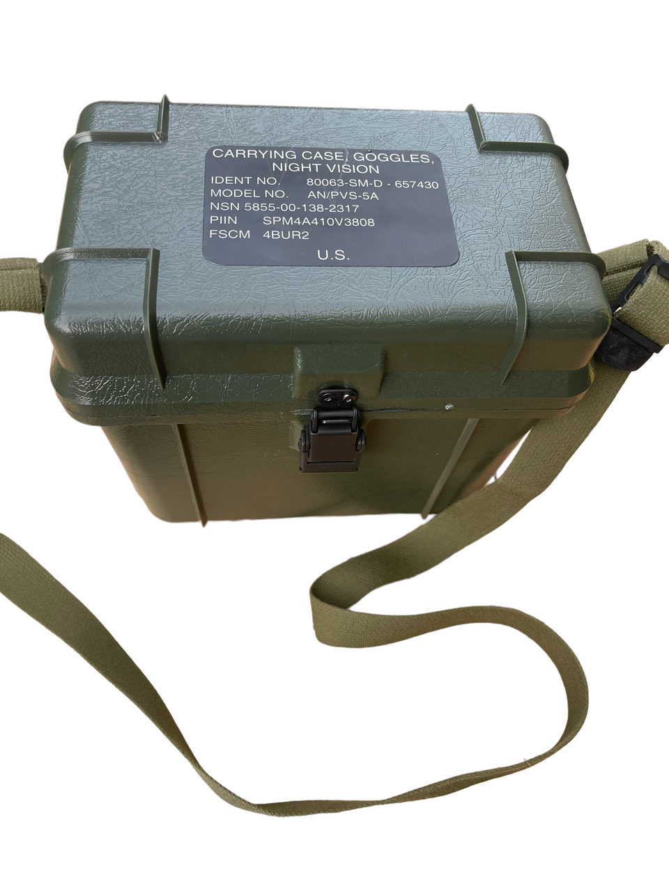 US GI ISSUE NIGHT VISION GOGGLES CARRYING CASE