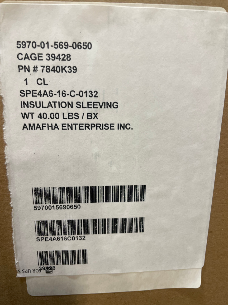 Military Issue Insulation Sleeving