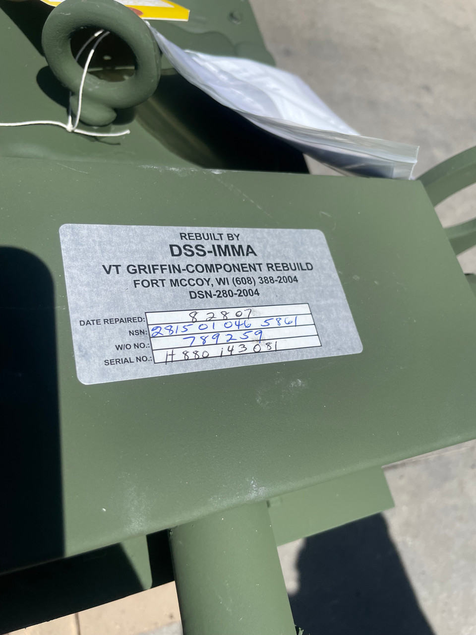 Government Rebuild Diesel Air Cooled Engine MEP-002A