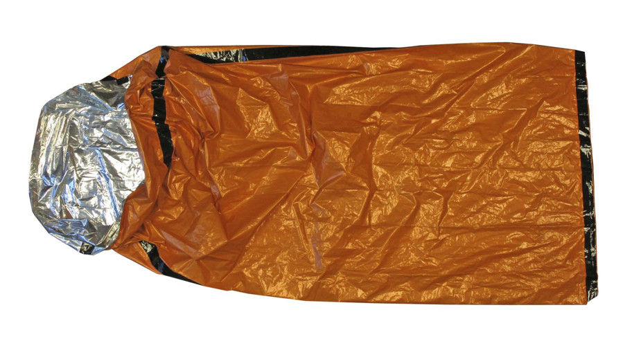 Sona Enterprises Orange Heavy Duty Aluminized Sleeping Bag - Army