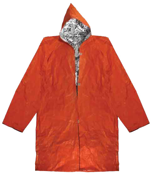 Sona Enterprises Aluminum Coated Insulated Orange Poncho