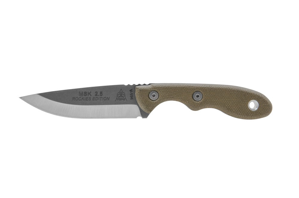 Tops Knives Mini Scandi Rockies Edition Knife MSK-TBF
