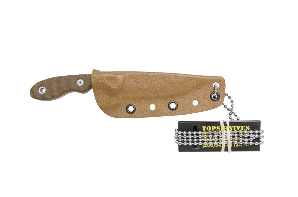 Tops Knives Mini Scandi Rockies Edition Knife MSK-TBF