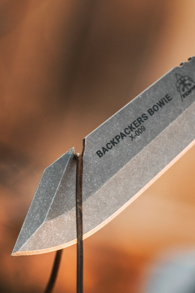 Tops Knives Backpacker's Bowie Knife BPB-01