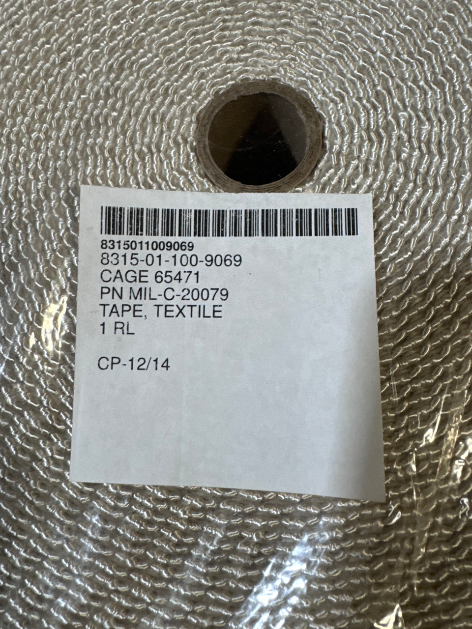 Government Issue 3 inch x 100 ft Textile Tape or Webbing Roll