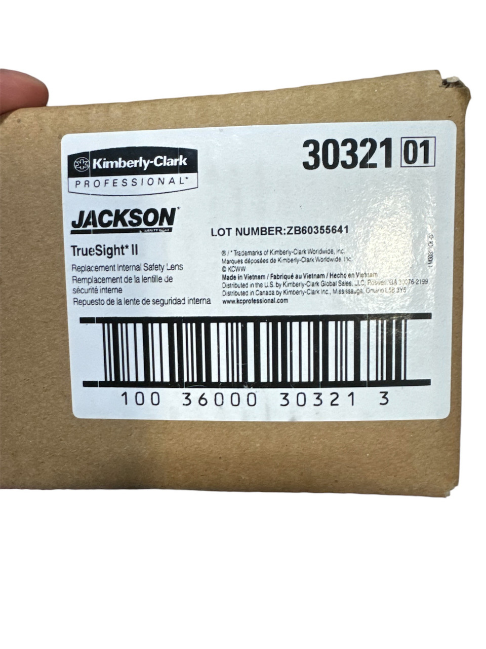 Jackson Safety Trusight II Welding Safety Lens 10 pack