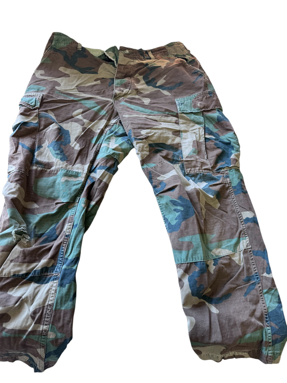 Vintage Woodland BDU Pant Ripstop Used