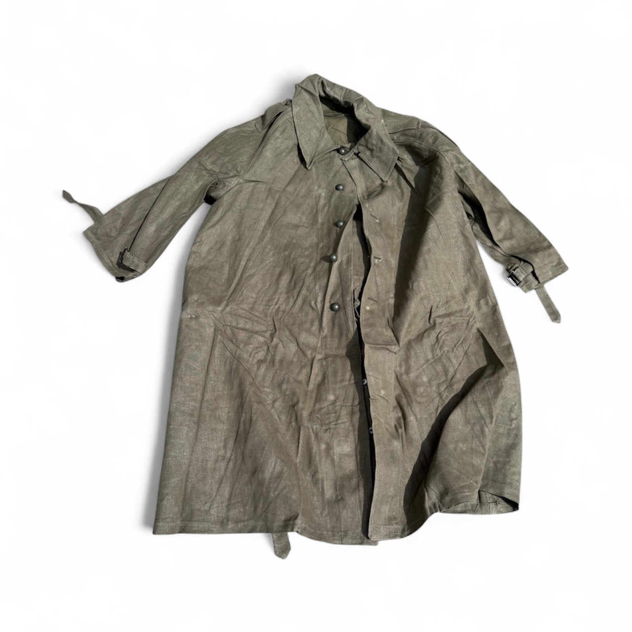 French M47 Canvas Duster Jacket Original Issue - Army Surplus