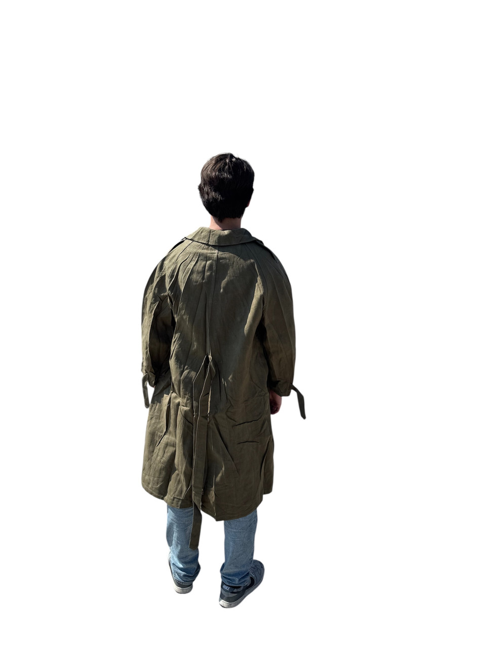 French M47 Canvas Duster Jacket Original Issue