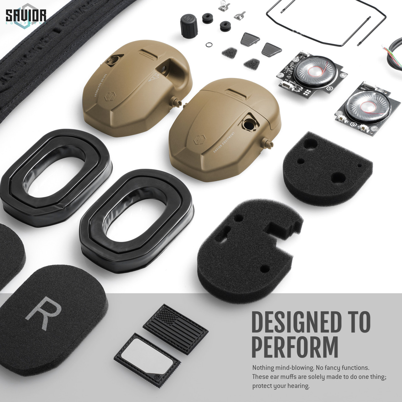 Savior Apollo Electronic Sound Suppessors Tan