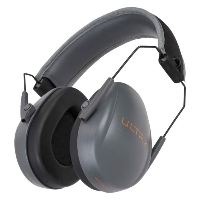 Allen ULTRX Slim Profile Passive Earmuff Gray