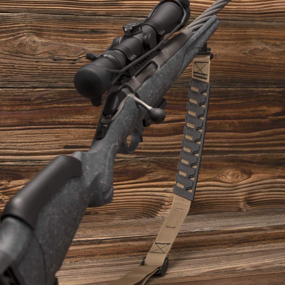 Allen Trak Traction Web 36" Rifle Sling w/swivels Tan/Black 500lbs