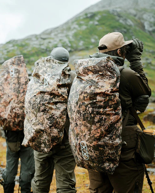 Eberlestock Large Reversible Rain Cover Mountain/Blaze Orange