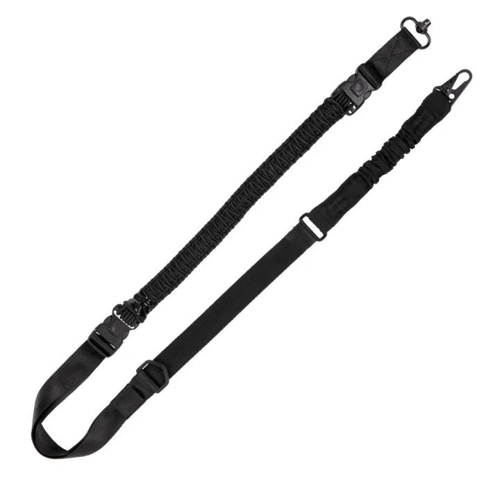 Allen Tac-Six Citadel Single & Double-Point Paracord Sling with QD Swivel, Black