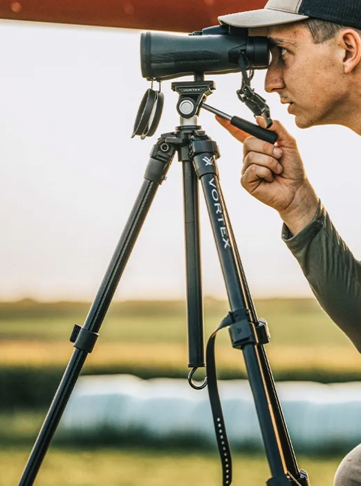 Vortex Mountain Pass Aluminum Tripod + Pan Head