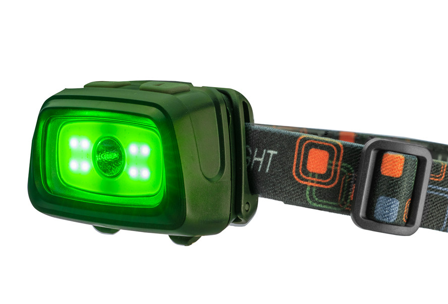 Tactical 7 Mode Multi-Color Headlamp 500 Lumen