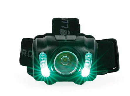 Luxpro Work Headlamp- Extended Run-Time Multi-Color LED 300 Lumen