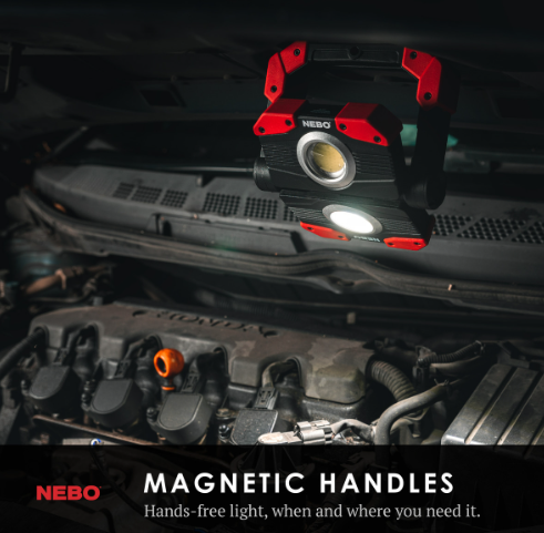 Nebo OMNI 2K Work Light Rechargeable