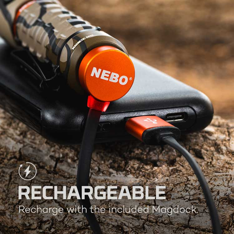 Nebo Torchy 2K Rechargeable Pocket Flashlight