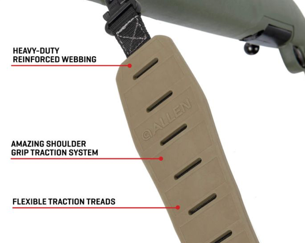 Allen Co KLNG Traction Rifle Sling FDE