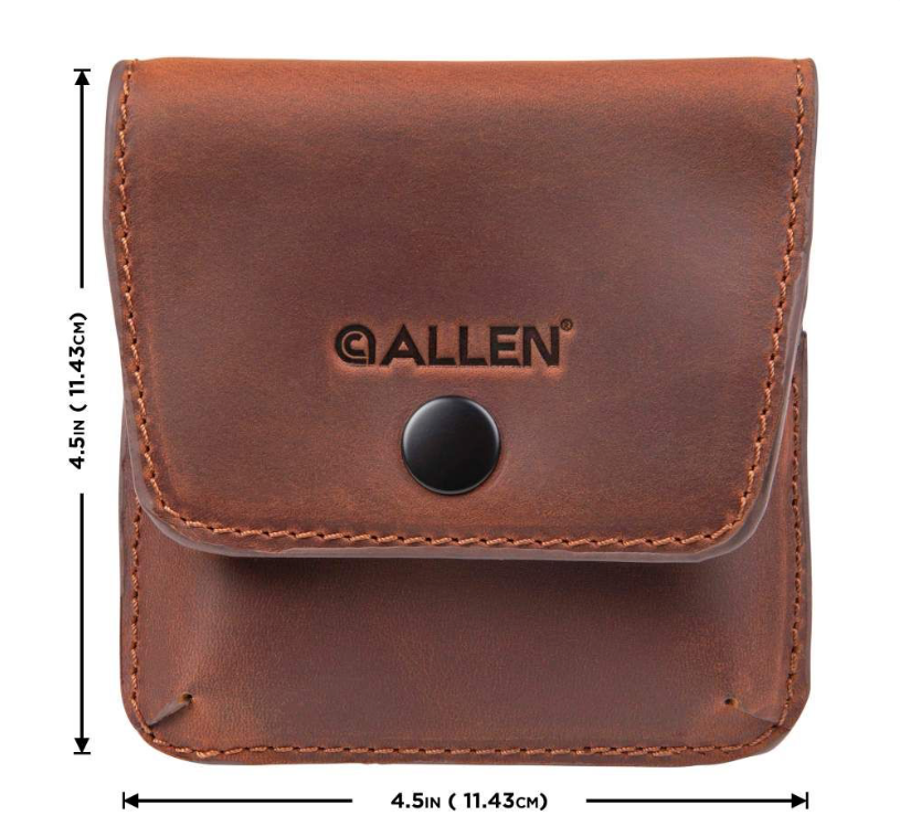 Allen Co Del Norte Leather Belt Loop Cartridge Holder Brown