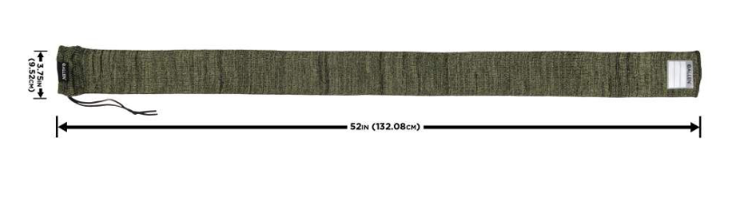Allen Co Gun Sock 52 IN Writeable ID Green