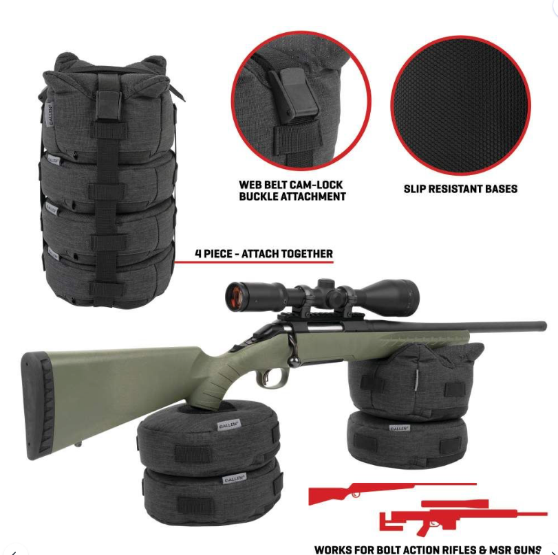 Allen Co Eliminator Stacker Shooting Bag 4 Pc