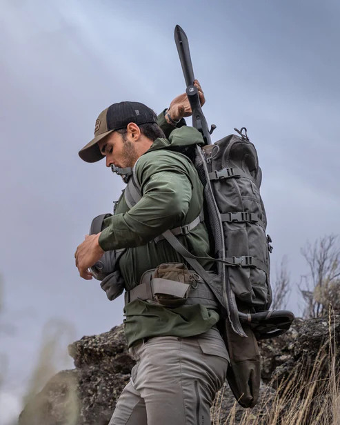 Eberlestock Bolt Action Scabbard Military Green