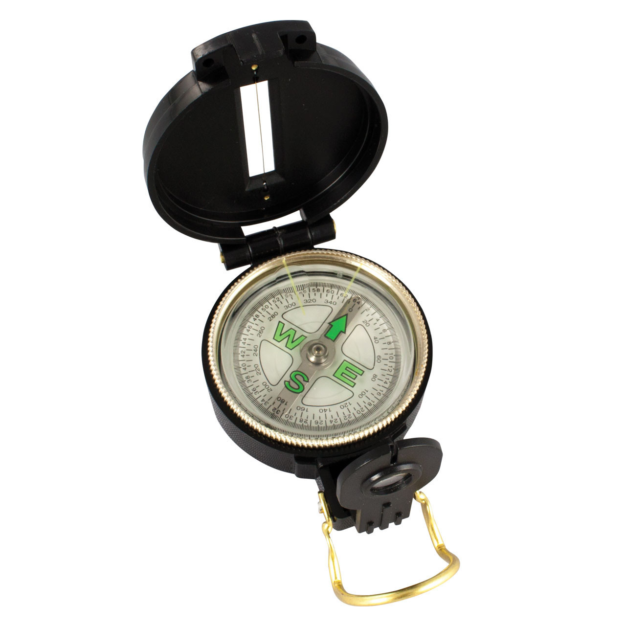Red Rock Outdoor Gear Plastic Lensatic Compass
