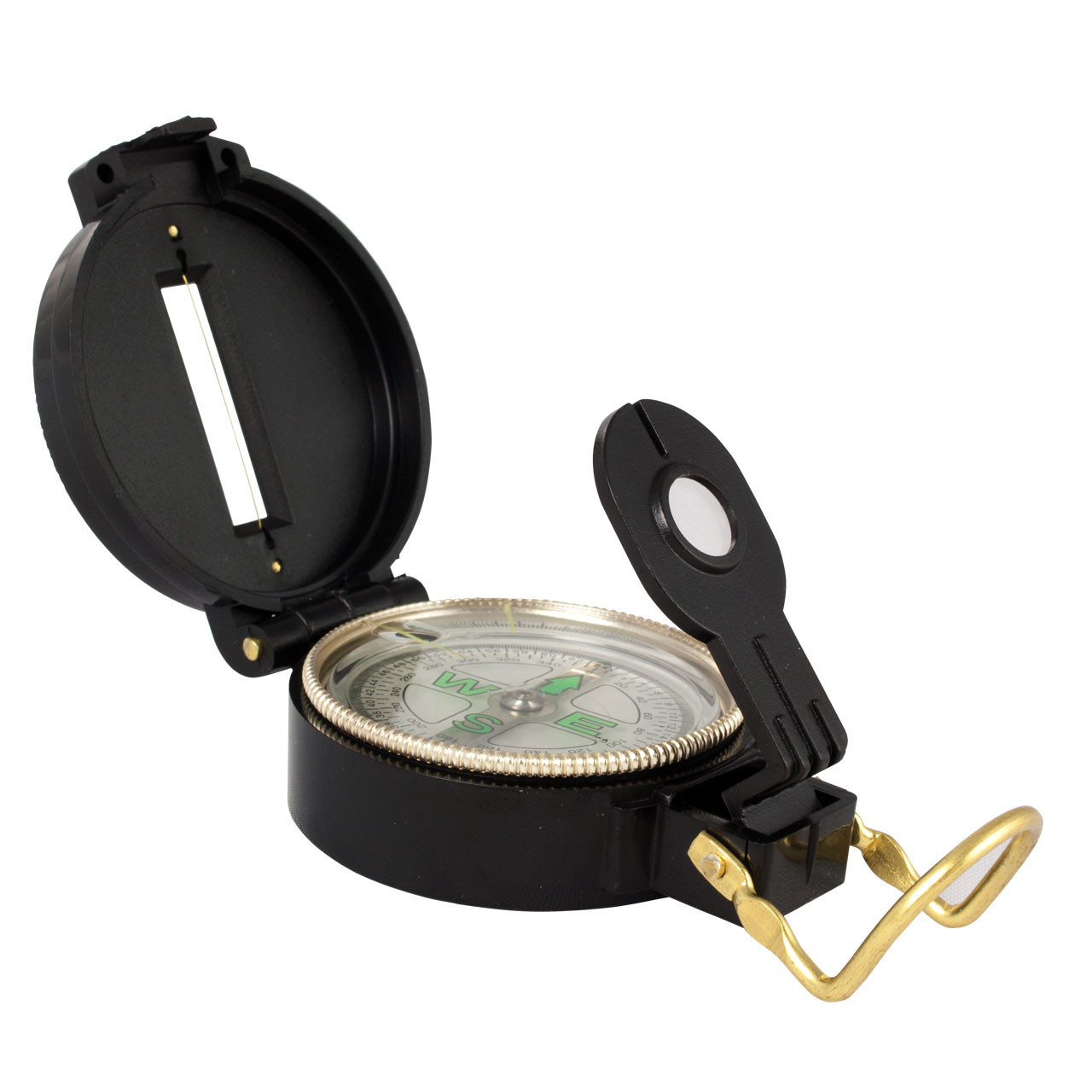 Red Rock Outdoor Gear Plastic Lensatic Compass