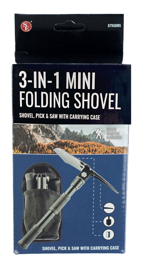 3-IN-1 Mini Folding Shovel