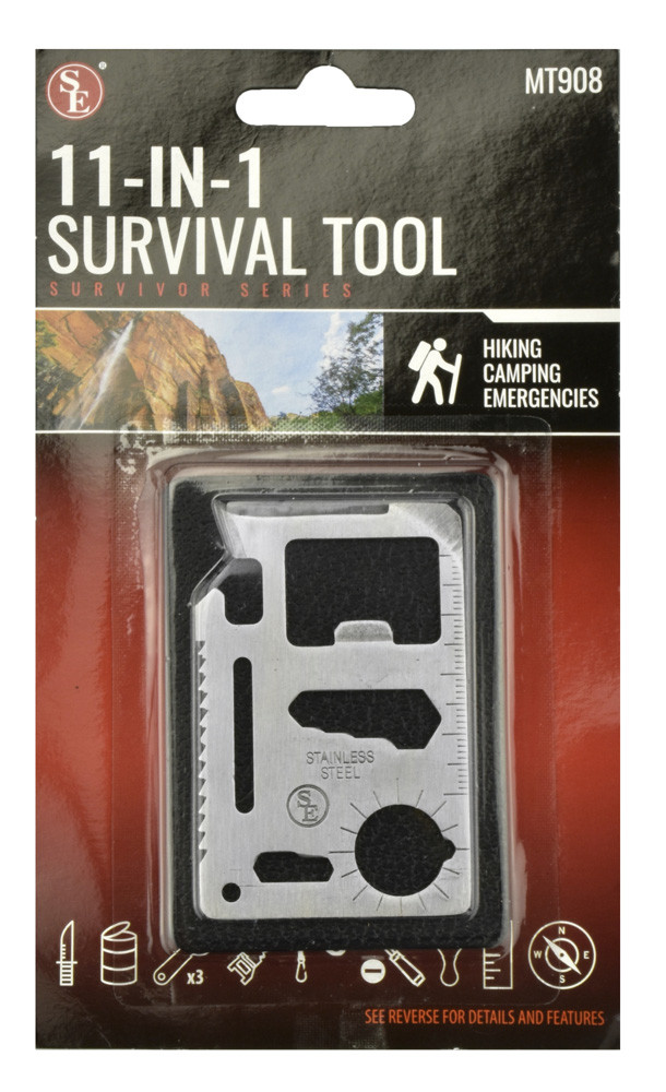 11-IN-1 Wallet Survial Tool