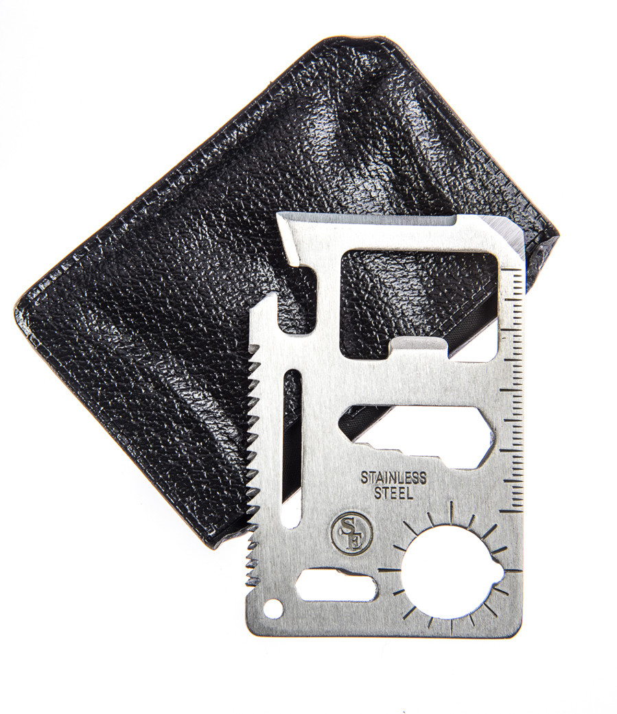 11-IN-1 Wallet Survial Tool