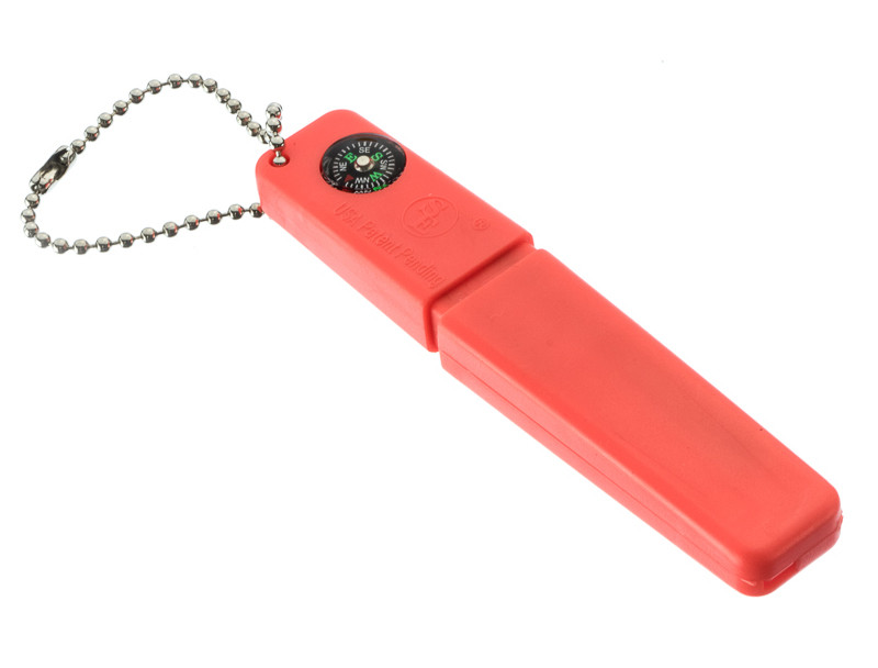 3-in-1 Fire Starter with Compass & Whistle